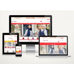 E-Ticaret Giyim Moda Web Paketi Hijab v5.0